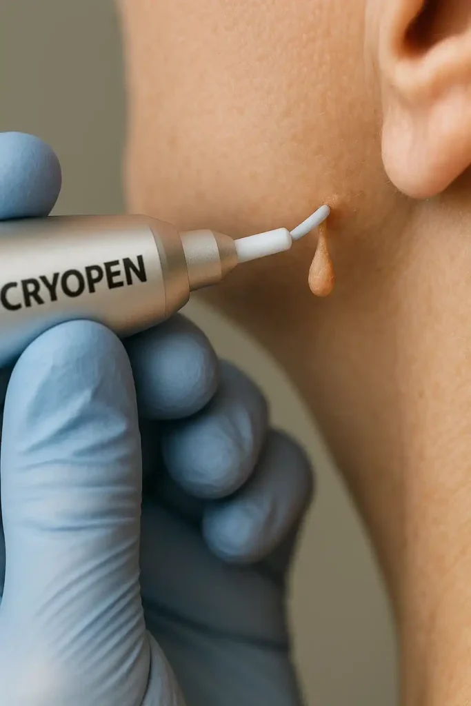 Cryopen for skin tags removal Banstead speak to our team today!