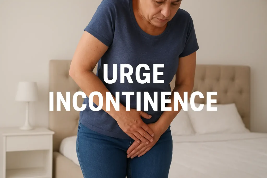 how to manage urge incontinence Banstead symptoms